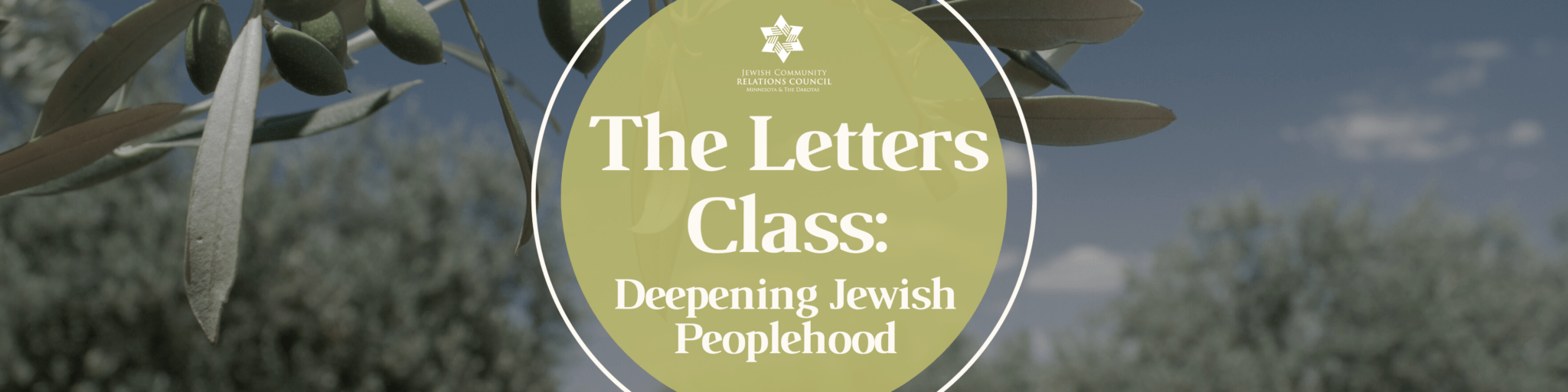 Jcrc Text Letters The Letters Project: Deepening Jewish Peoplehood (Community Class) - JCRC