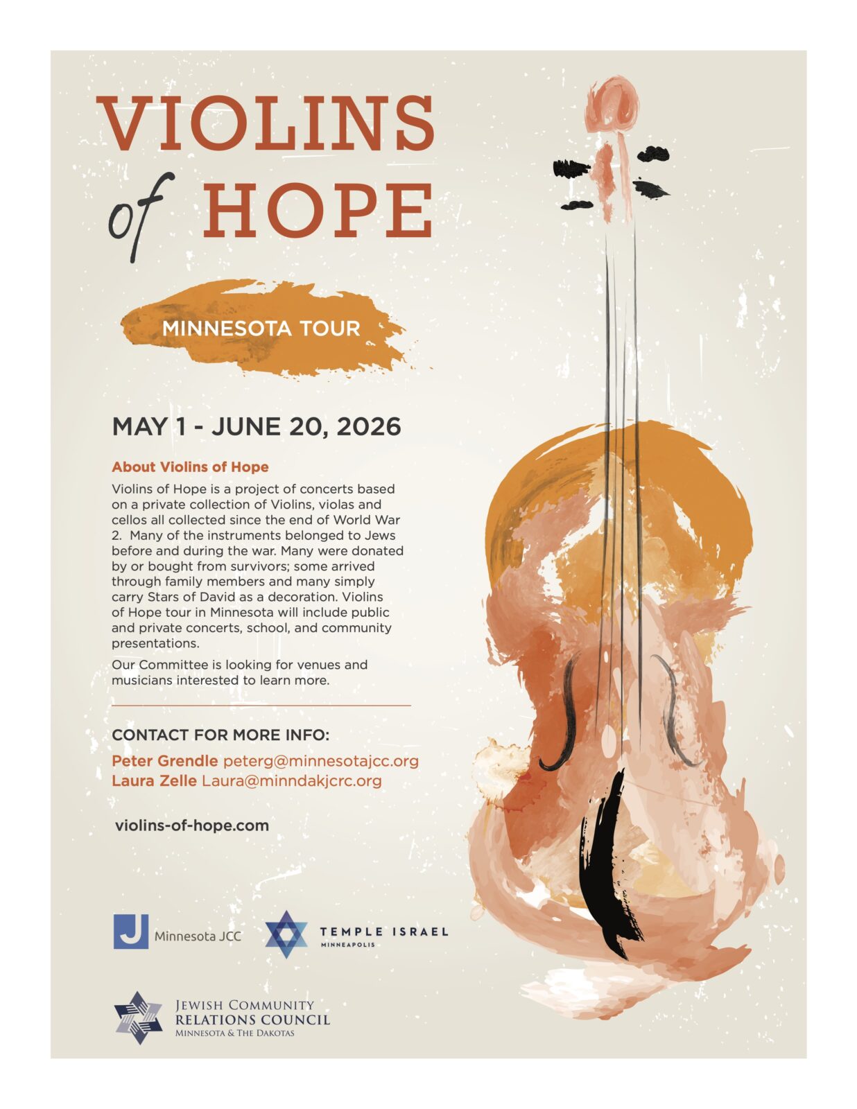Violins of Hope JCRC