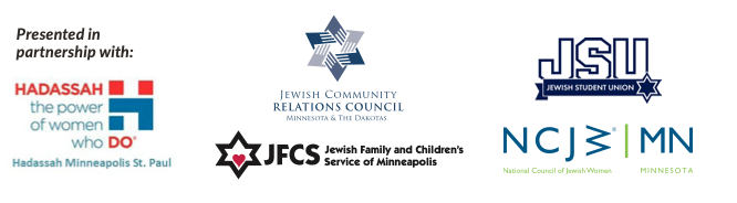 Presented by JCRC, NCJW, Hadassah, JFCS and JSU